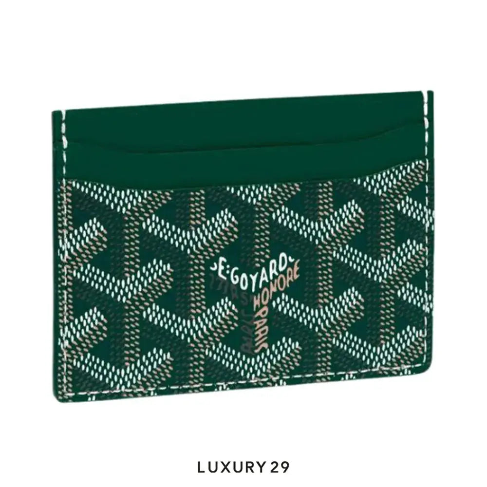 Goyard Saint-Sulpice Card Wallet Green