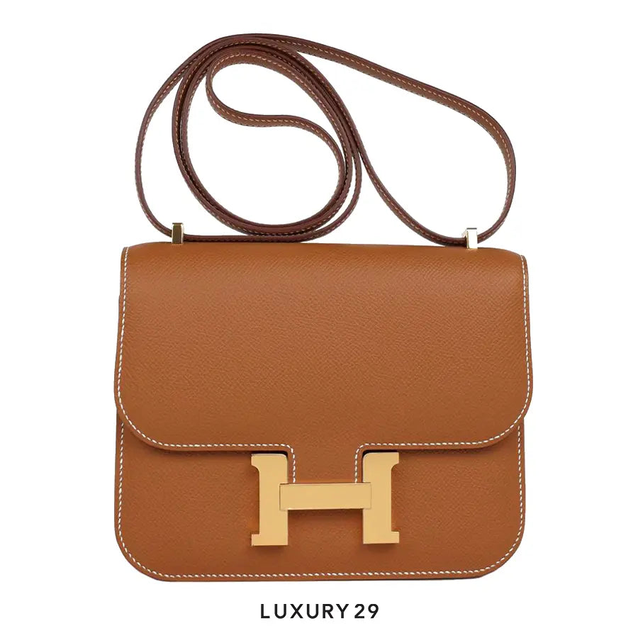 Hermes SAC Constance III Mini Miroir Veau Epsom 37 Gold Hardware