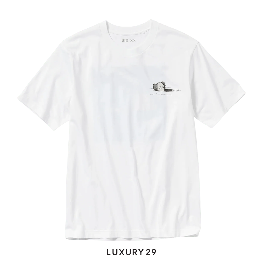 Uniqlo X KAWS UT Short Sleeve Artbook Cover T-Shirt White
