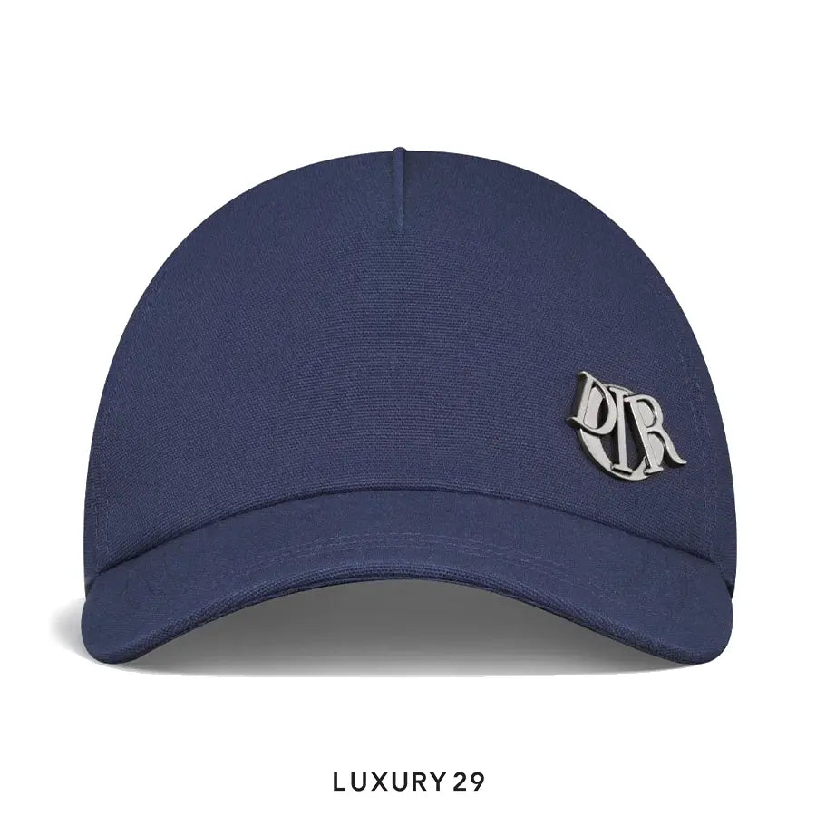 Dior Charm Cap Cotton Navy Blue