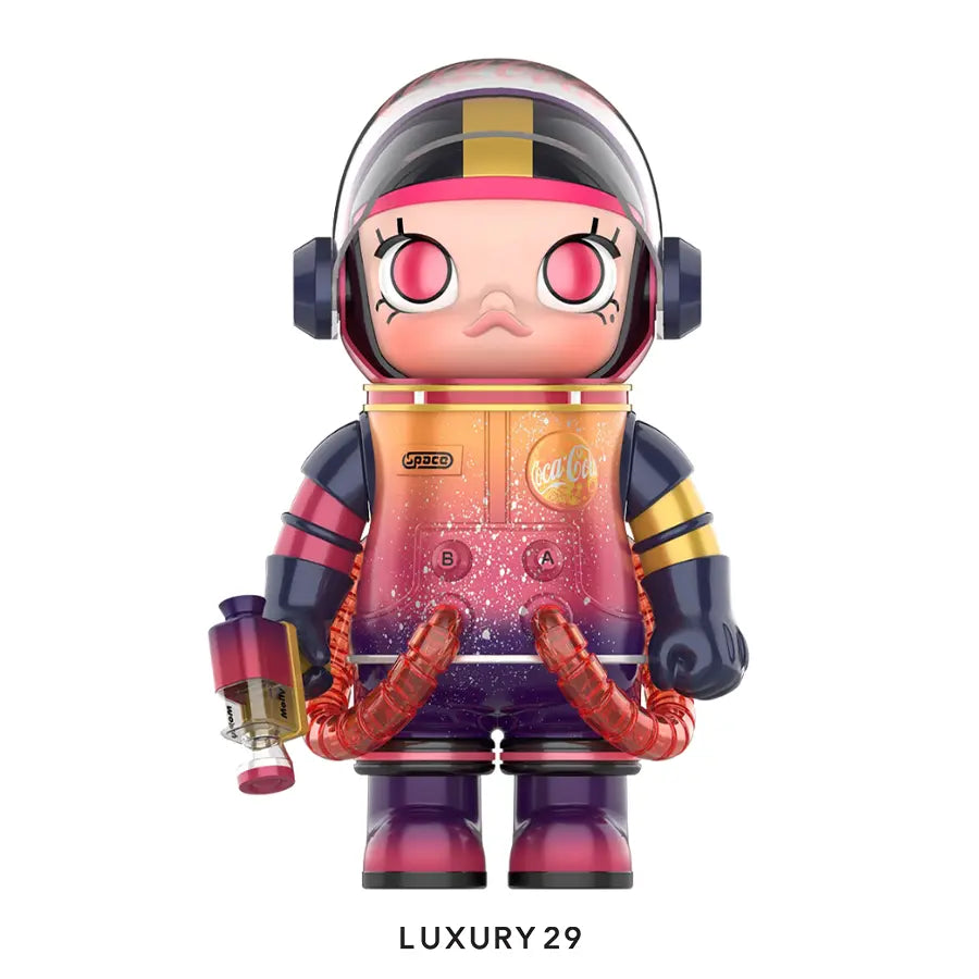 POP MART MEGA COLLECTION 1000% SPACE MOLLY Coca-Cola