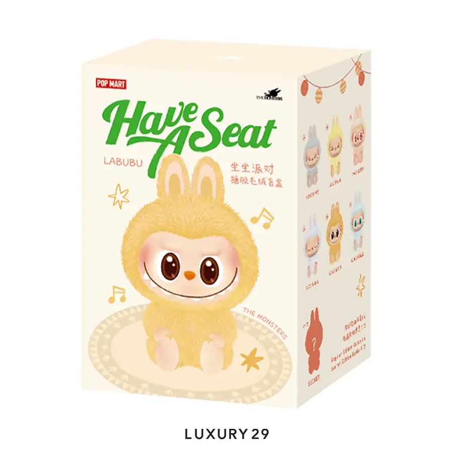 Pop Mart THE MONSTERS - Have a Seat Vinyl Plush Blind Box