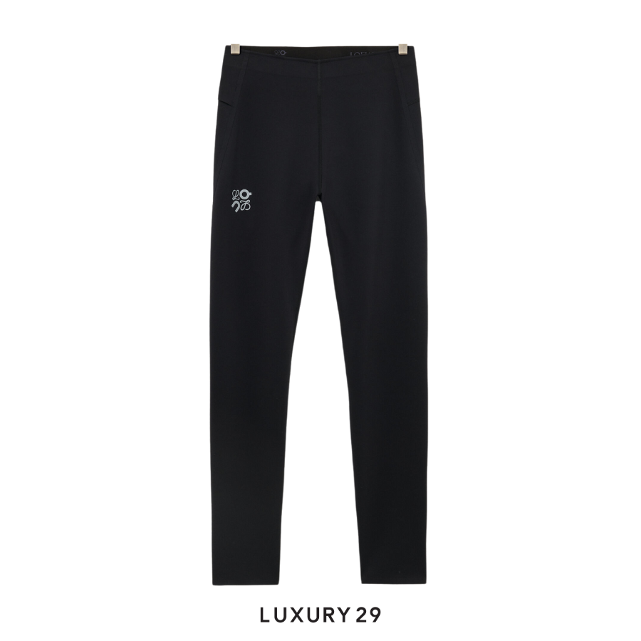 On x Loewe Active tights in technical jersey Black