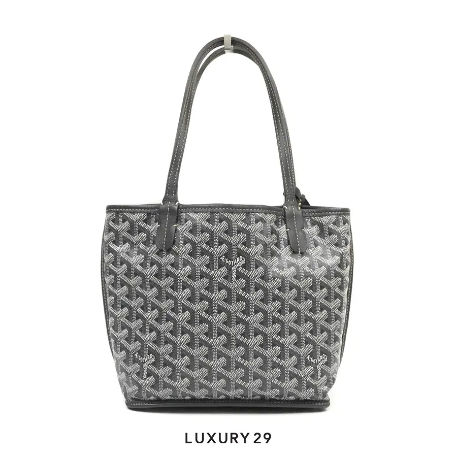 Goyard Anjou Mini Bag Gray