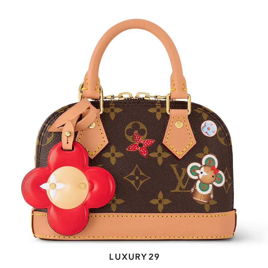 Louis Vuitton LV Nano Alma bag Candy Red