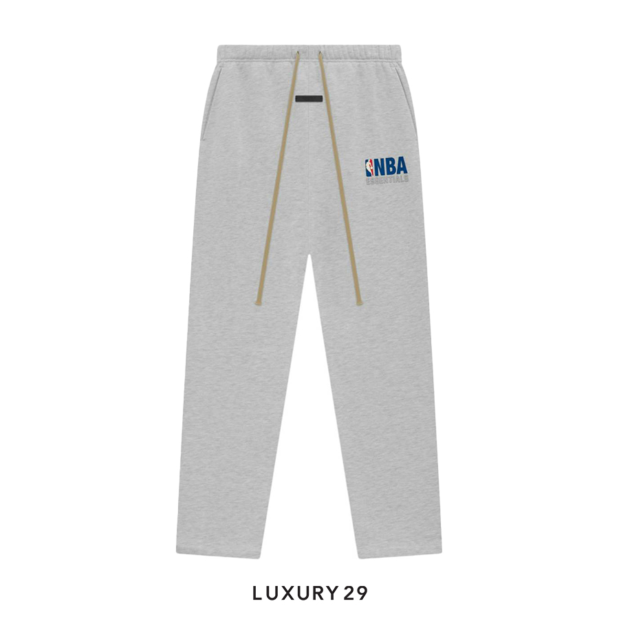 ESSENTIALS Fear of God Essentials x NBA Relaxed Sweatpant Light Heather ESSENTIALS