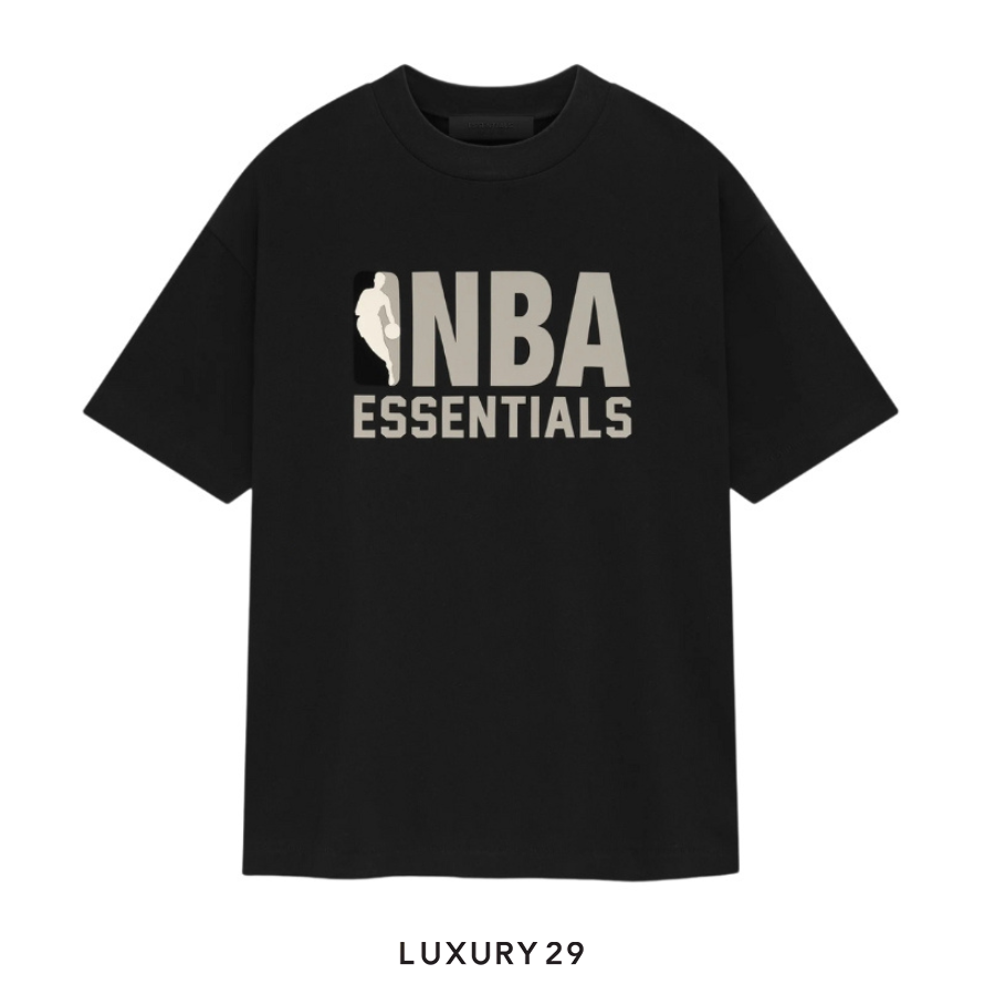ESSENTIALS Fear of God Essentials x NBA Tee Black ESSENTIALS Luxury29