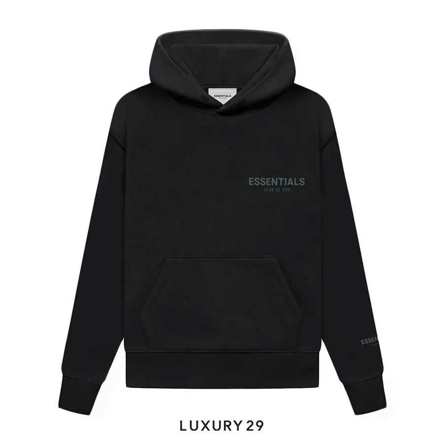 Essentials Fear Of God Hoodie Black (FW21)