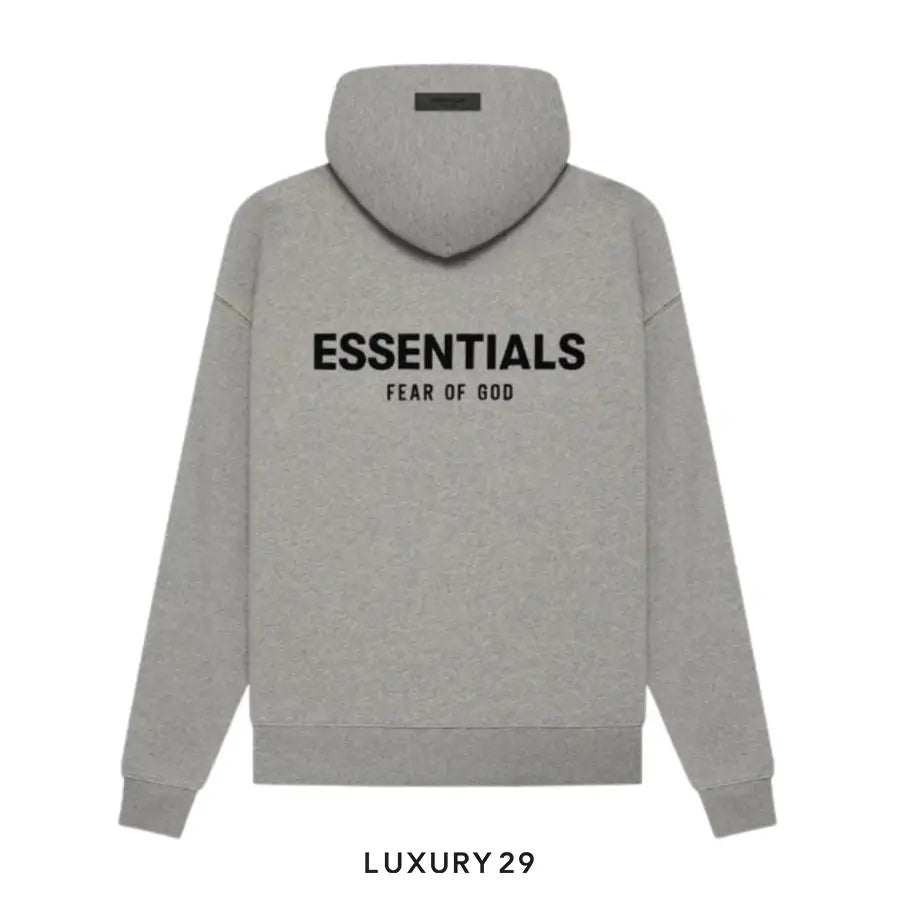 Essentials Fear Of God Hoodie Dark Oatmeal (FW22) ESSENTIALS