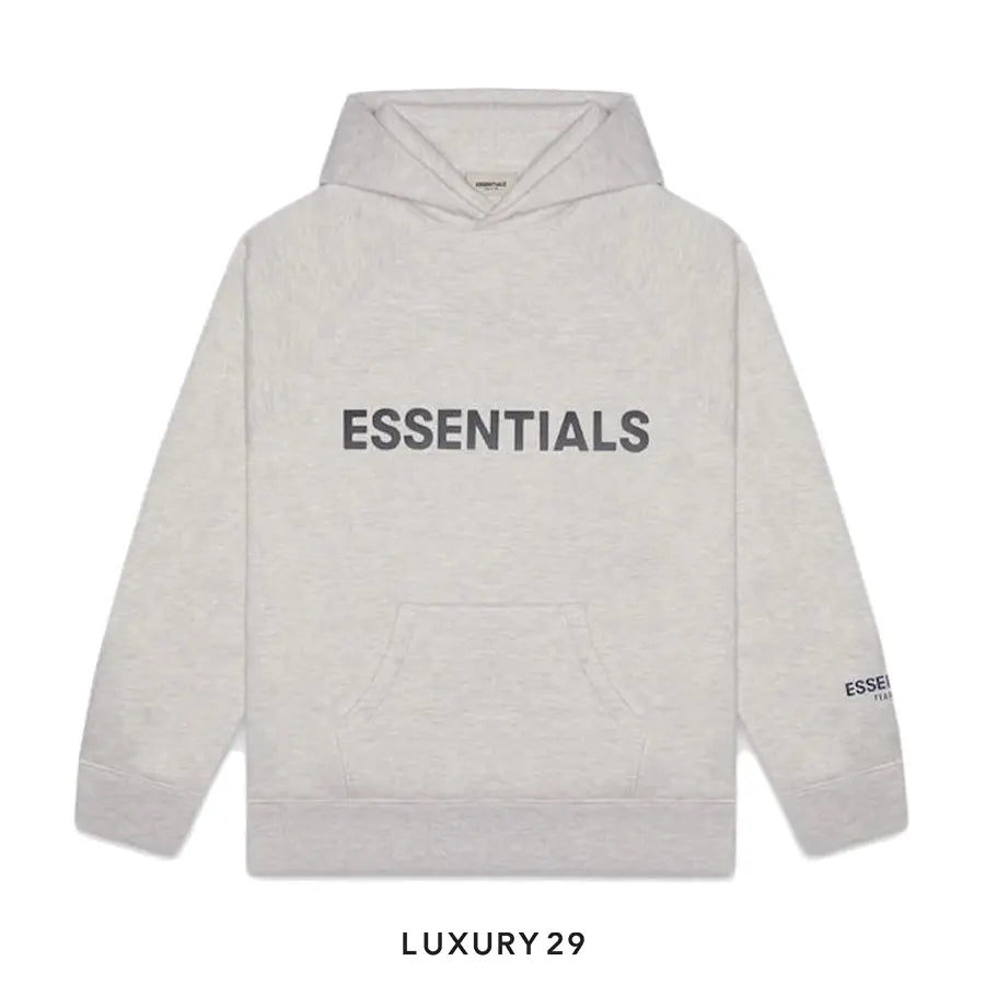 Essentials Fear Of God Hoodie Heather Oatmeal (SS20) ESSENTIALS