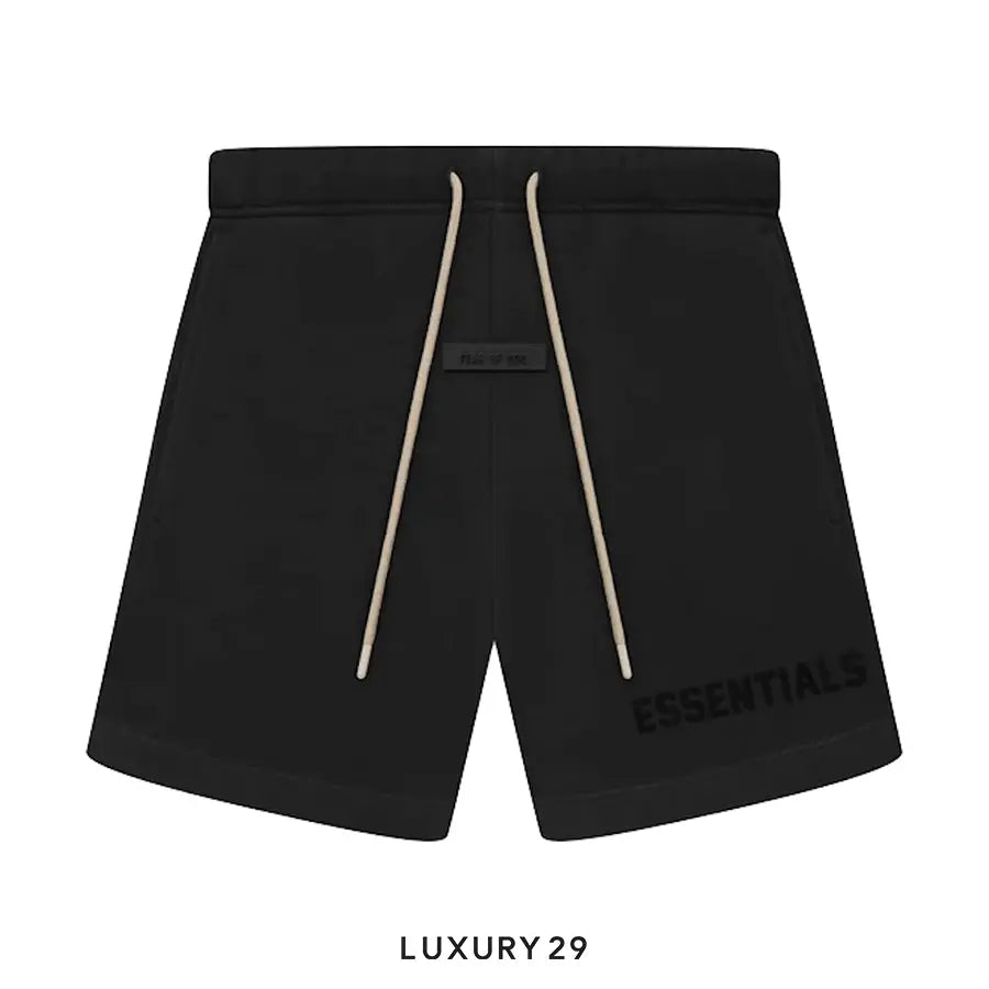 Essentials Fear Of God Sweatshorts Jet Black (SS23)