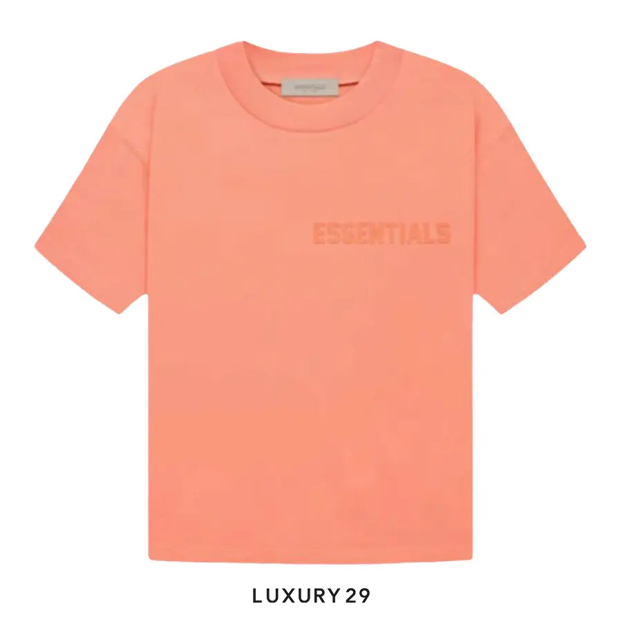 Essentials Fear Of God T-Shirt Coral