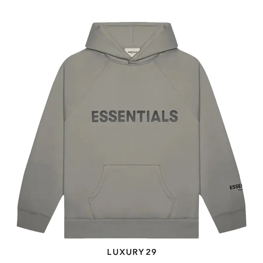 Essentials Fear of God Essentials Hoodie Cement (FW20)