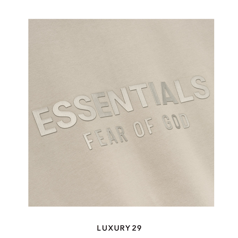 Fear of God Essentials Classic Fleece Hoodie Timber ESSENTIALS Luxury29