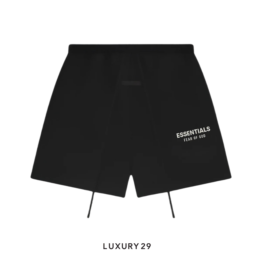 Fear of God Essentials Classic Sweatshort Jet Black (SS25) ESSENTIALS Luxury29