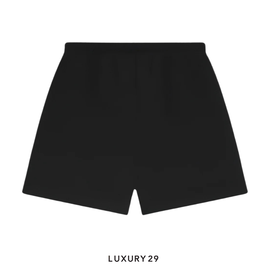 Fear of God Essentials Classic Sweatshort Jet Black (SS25) ESSENTIALS Luxury29