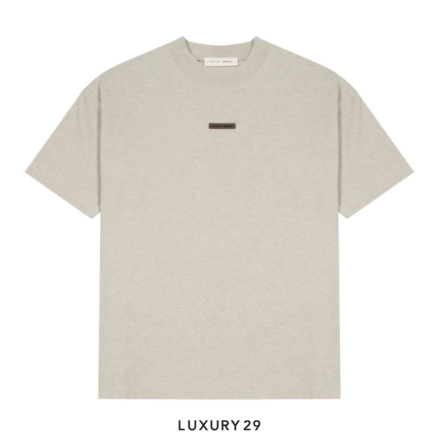 Fear of God Essentials Classic Tee Heather Stone ESSENTIALS Luxury29