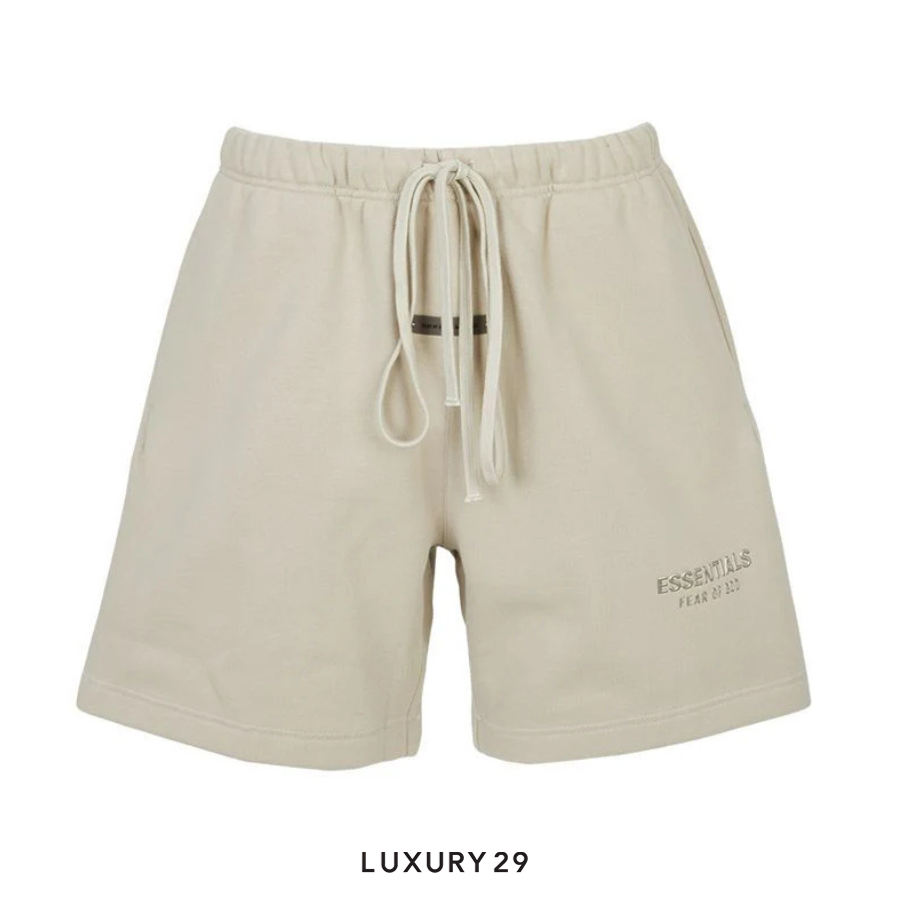 Fear of God Essentials Soccer Fleece Shorts Timber ESSENTIALS Luxury29