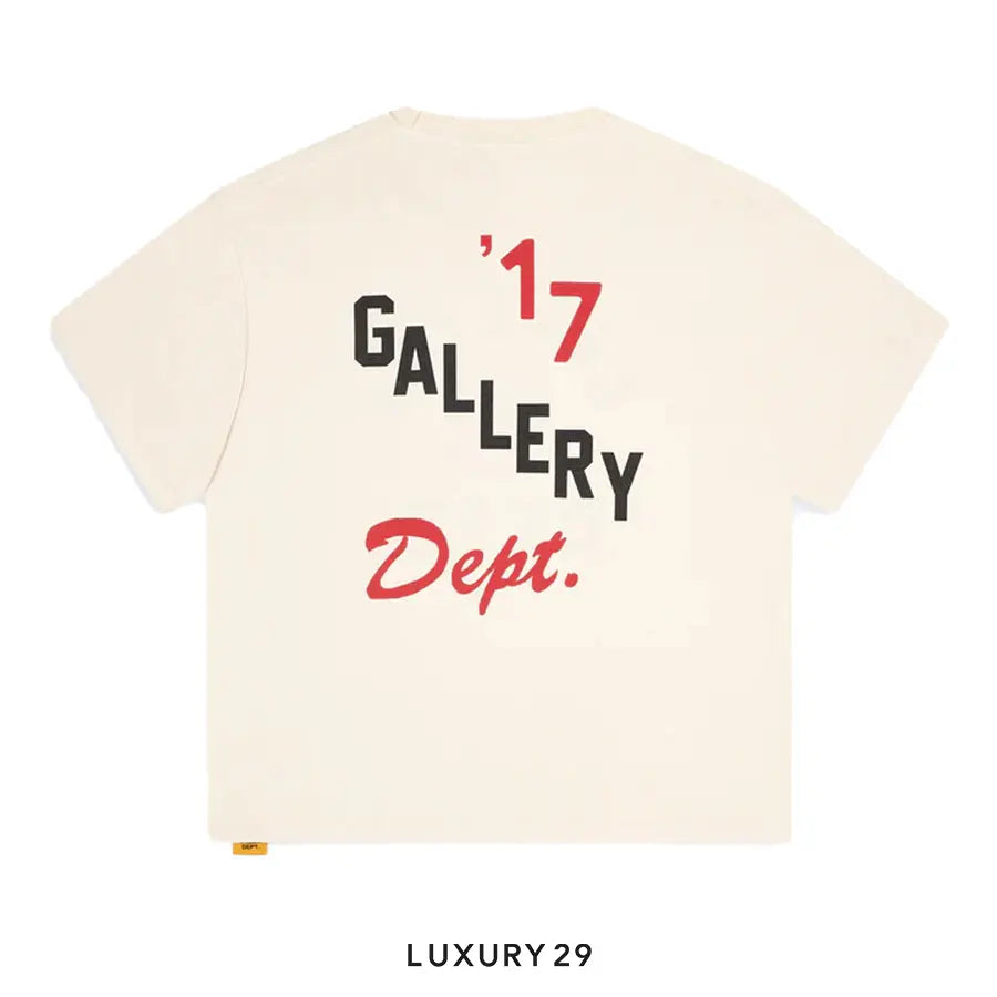 Gallery Dept. Boxing Merch Tee Cream GALLERY DEPT.