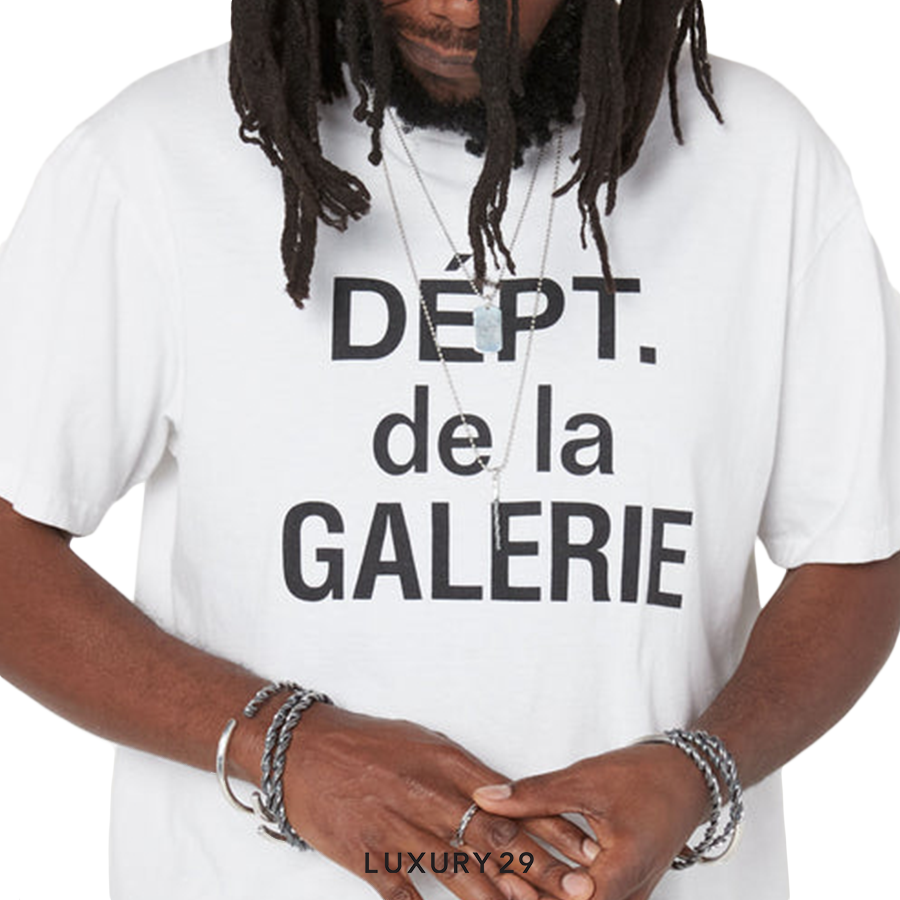 Gallery Dept. DEPT DE LA GALERIE CLASSIC TEE WHITE GALLERY DEPT.