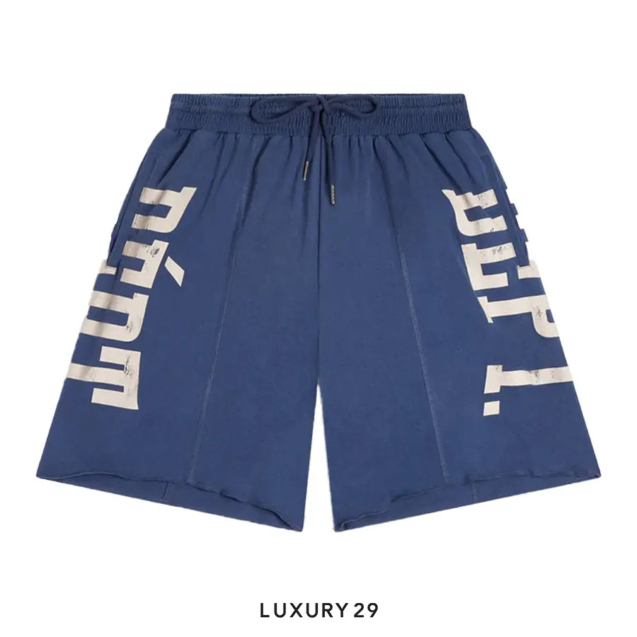 Gallery Dept. DEPT FITNESS SHORTS BLUE