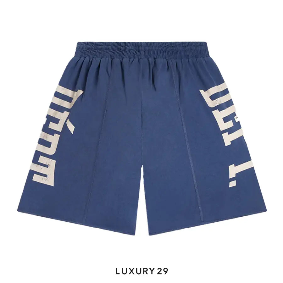 Gallery Dept. DEPT FITNESS SHORTS BLUE GALLERY DEPT.
