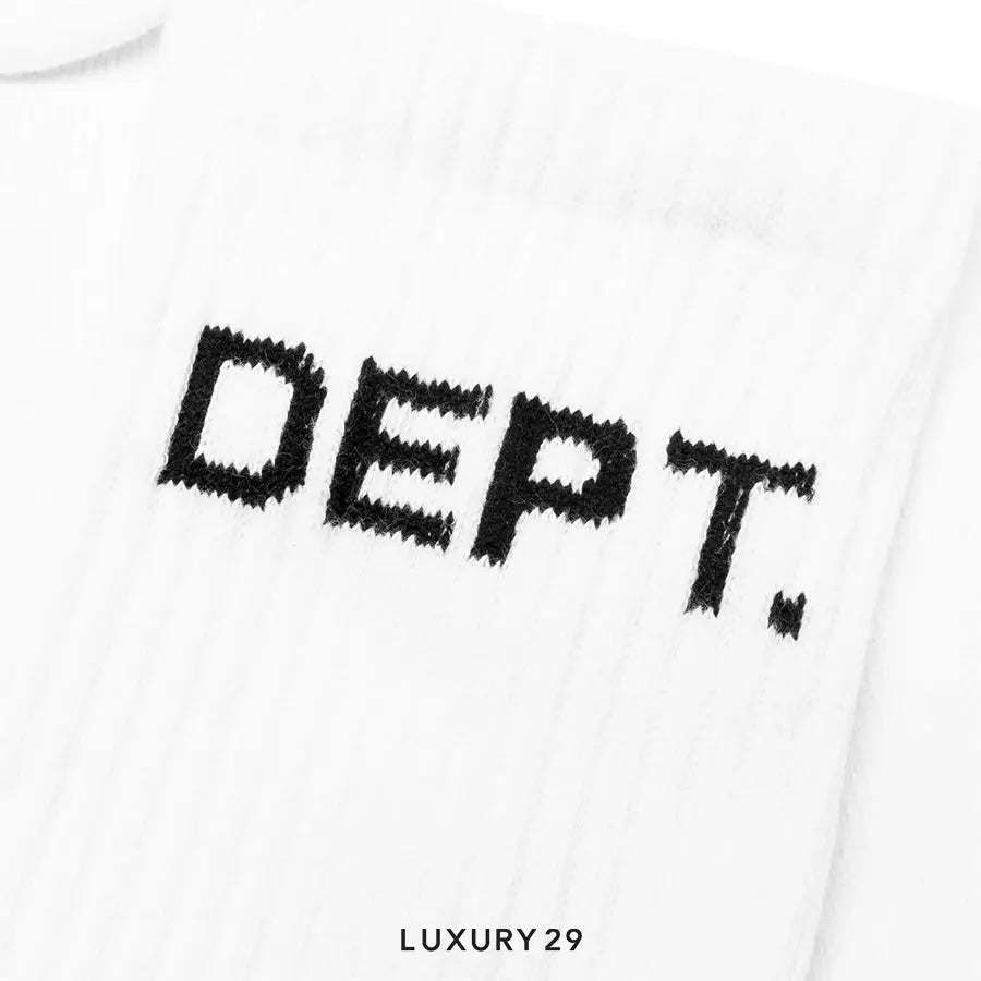 Gallery Dept. 'DEPT SOCKS' White GALLERY DEPT. Luxury29