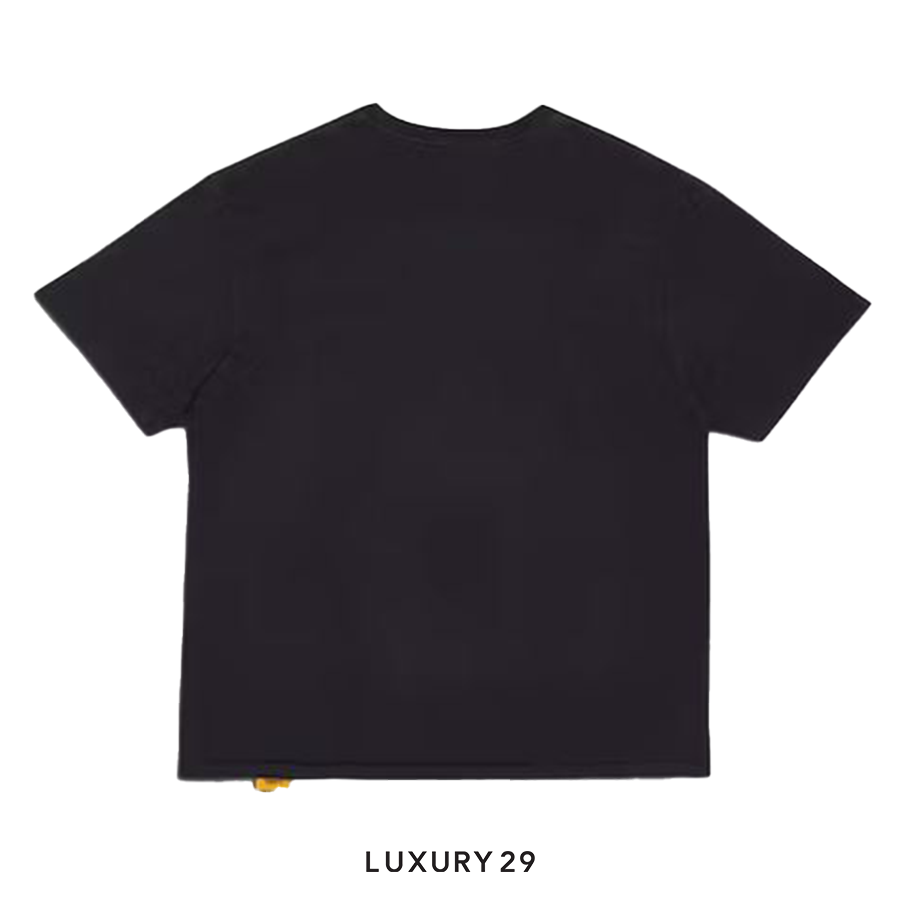 Black t-shirt on a white background with 'LUXURY 29' branding.
