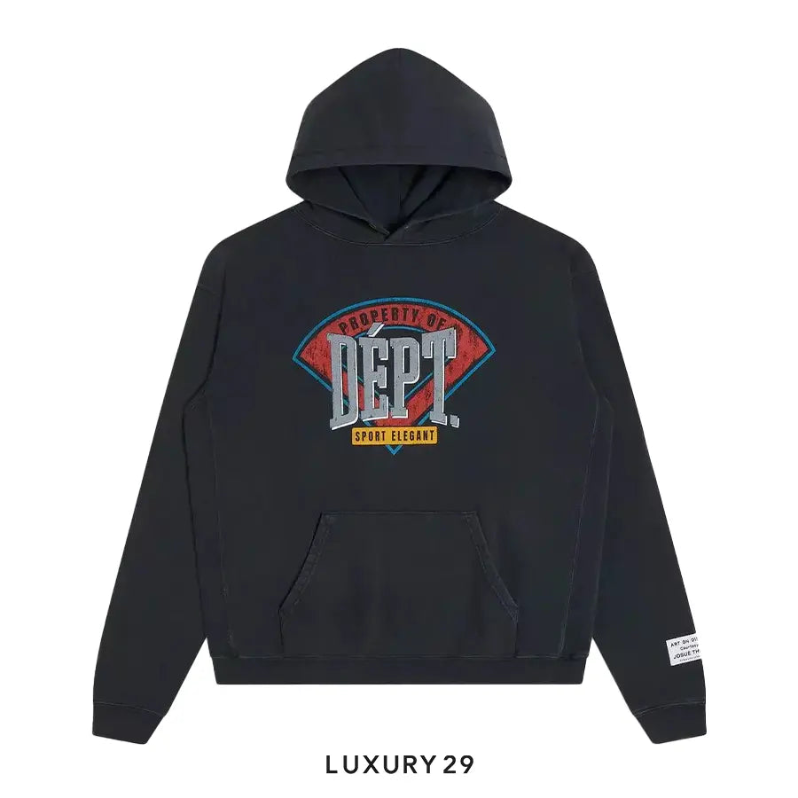 Gallery Dept. Field Graphic Hoodie Black
