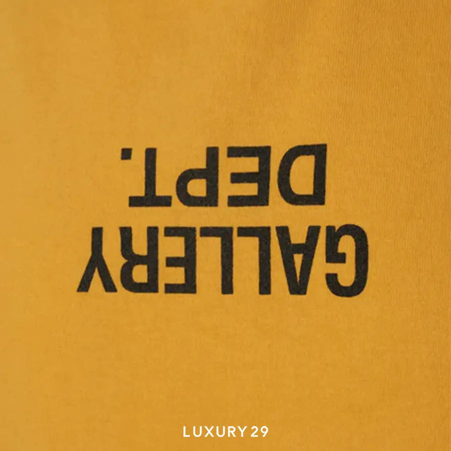 Gallery Dept. Fucked Up Logo Tee Gold GALLERY DEPT. Luxury29