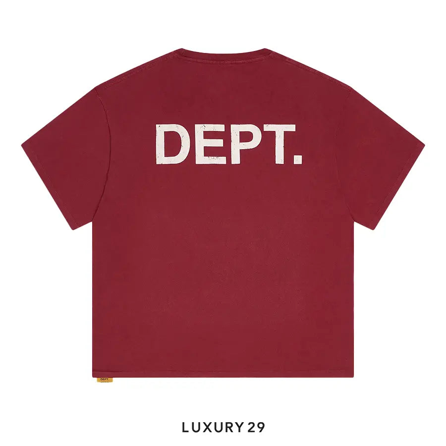 Gallery Dept. Gym tee Maroon GALLERY DEPT.
