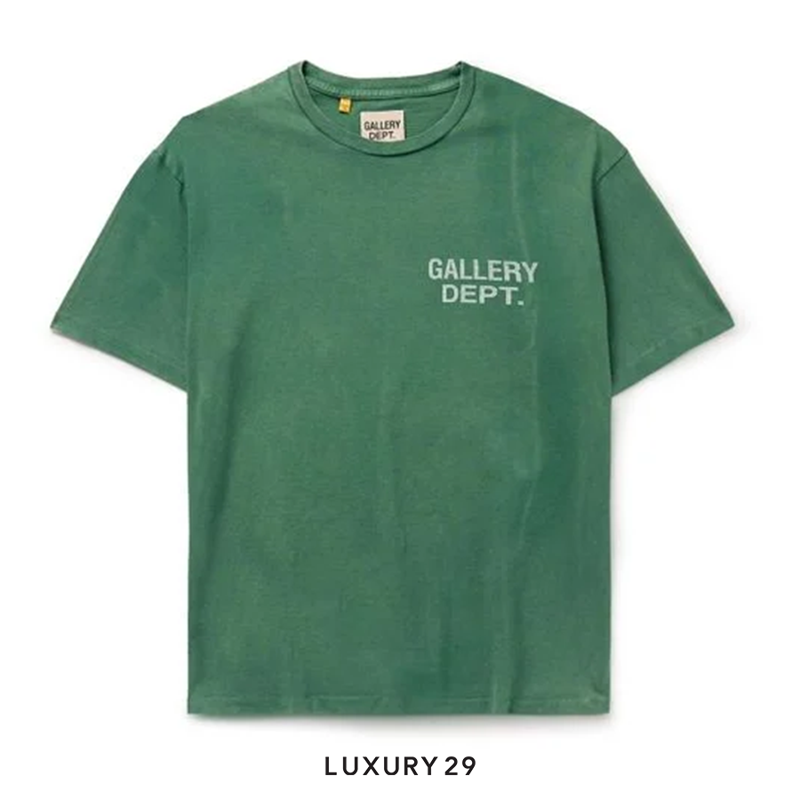 Gallery Dept. Vintage Logo Tee Hunt Green