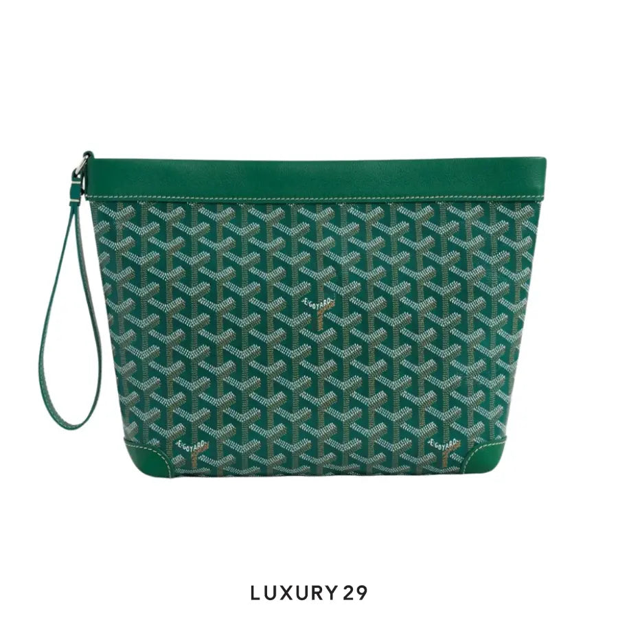 Goyard Conti Pouch Green GOYARD