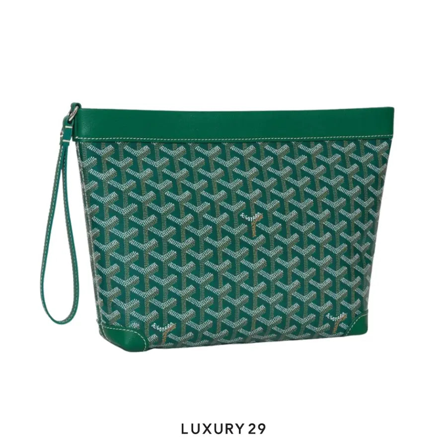 Goyard Conti Pouch Green GOYARD