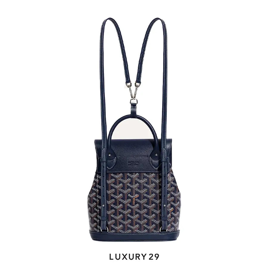 Goyard Alpin Mini Backpack Navy Blue GOYARD