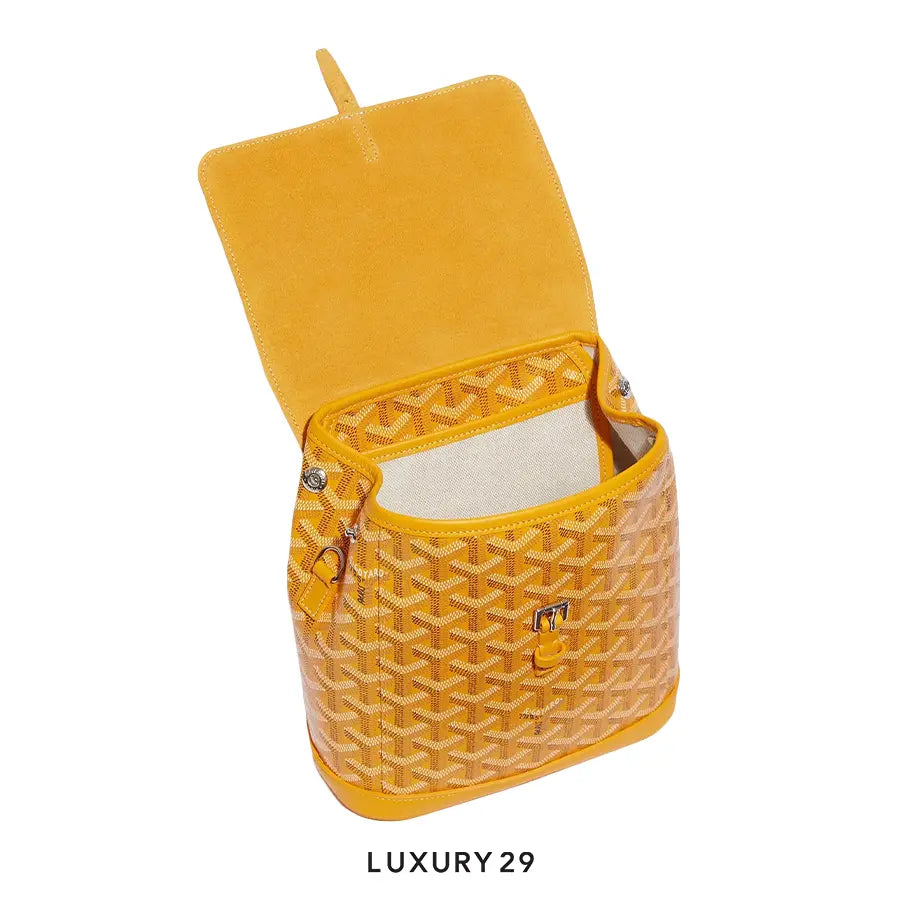 Goyard Alpin Mini Backpack Yellow GOYARD
