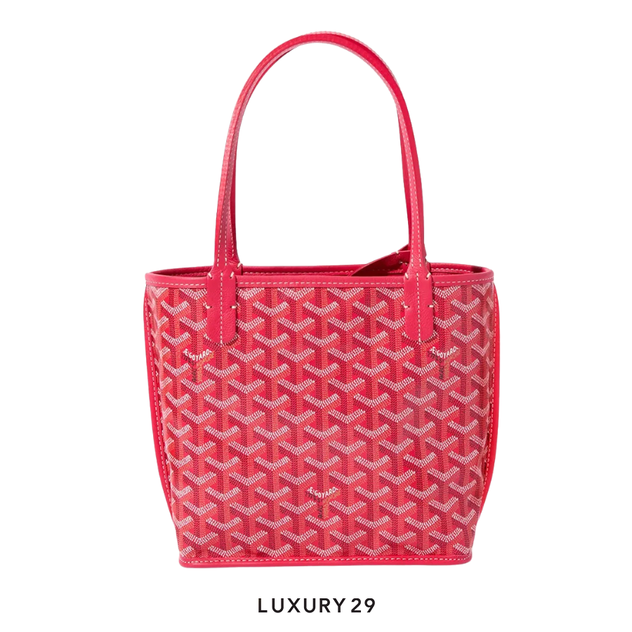 Goyard Anjou Mini Bag Fuschia GOYARD Luxury29