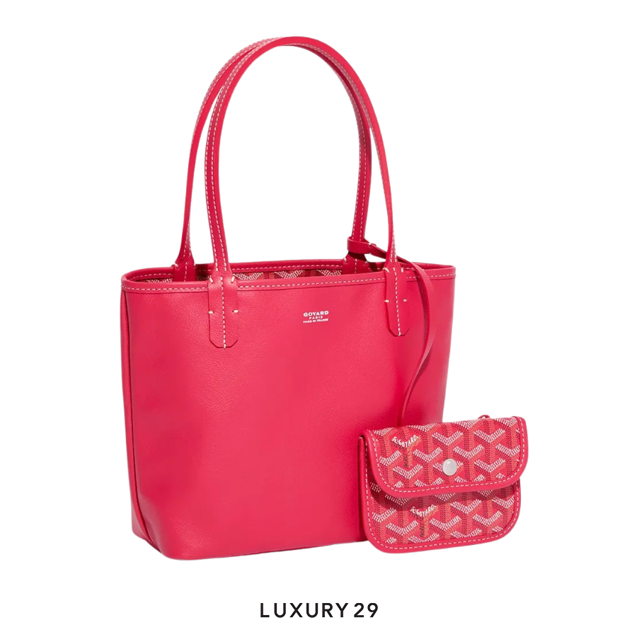 Goyard Anjou Mini Bag Fuschia GOYARD Luxury29