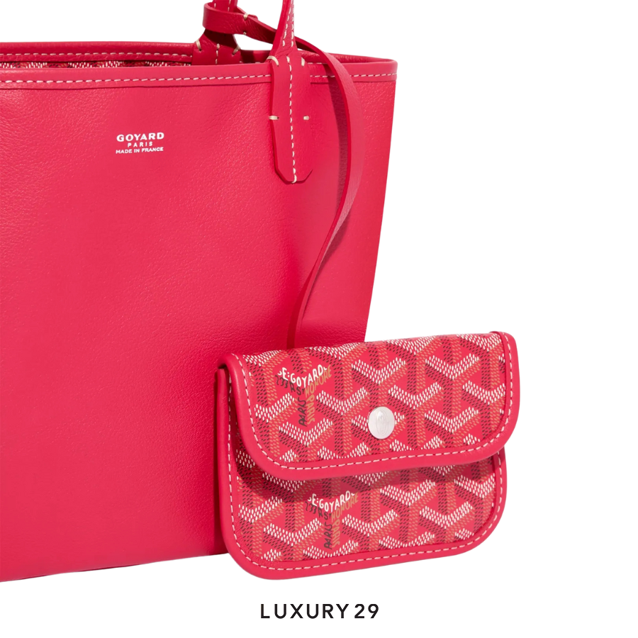 Goyard Anjou Mini Bag Fuschia GOYARD Luxury29