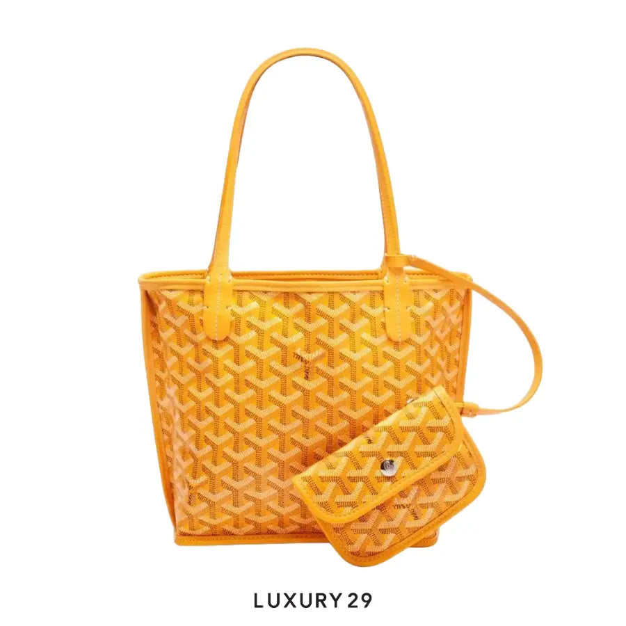 Goyard Anjou Mini Bag Yellow GOYARD