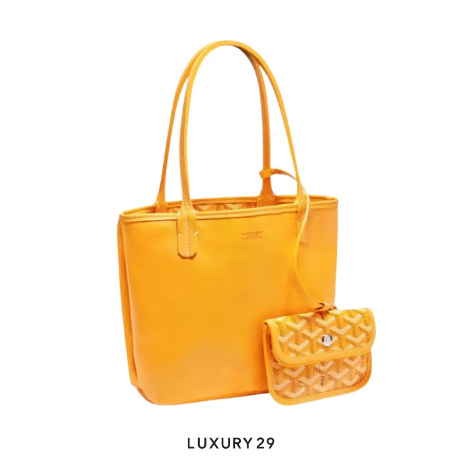 Goyard Anjou Mini Bag Yellow GOYARD