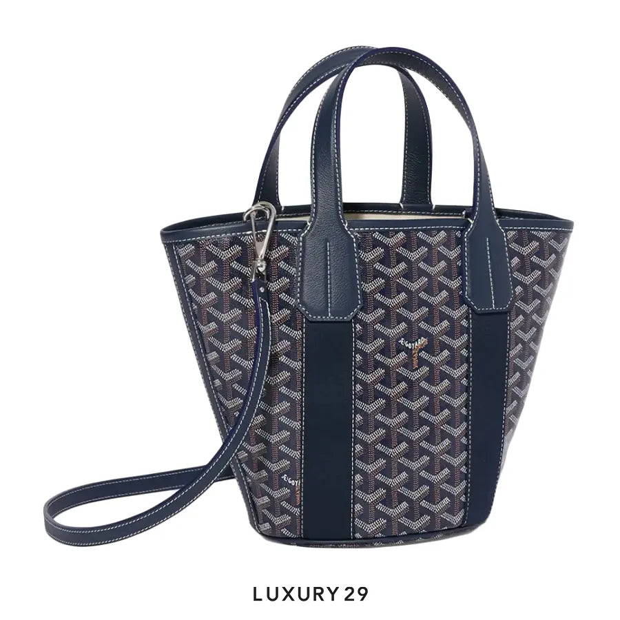 Goyard Belharra PM Bag Navy Blue