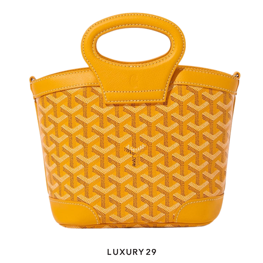 Goyard Beluga Bag Mini Yellow GOYARD