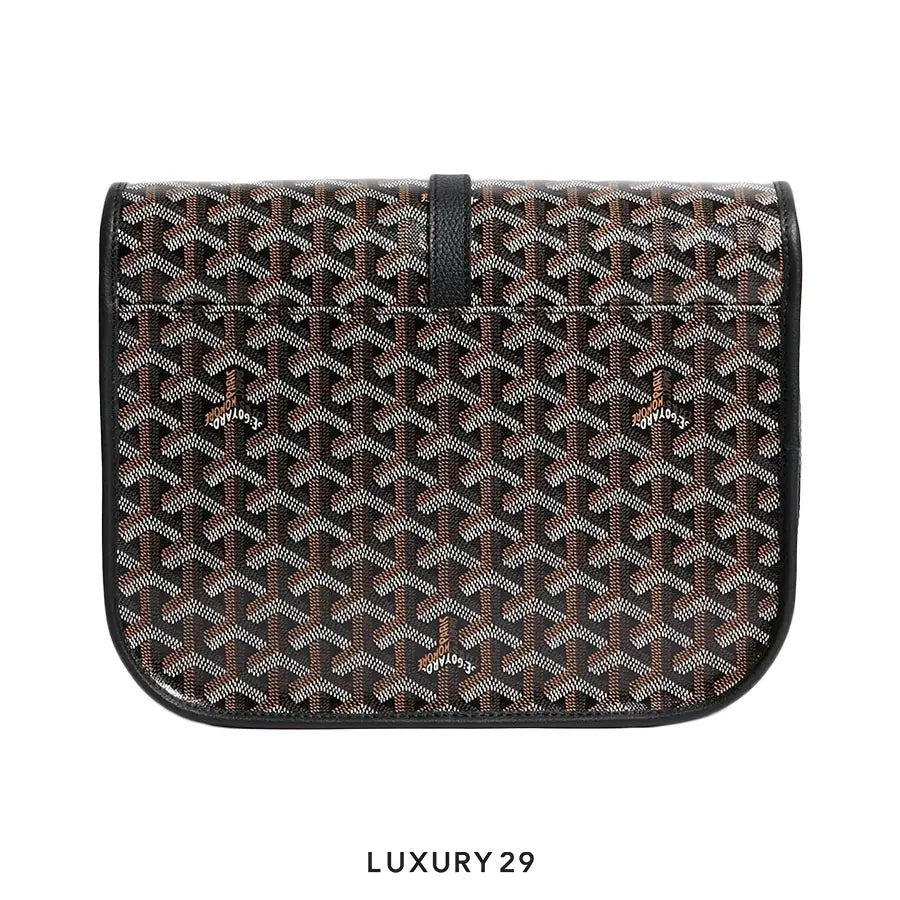 Goyard Belvedere MM Bag Black GOYARD