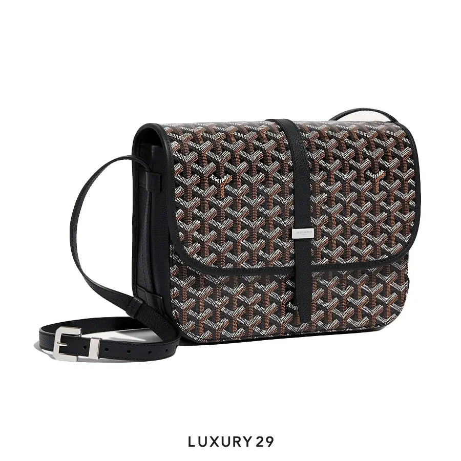 Goyard Belvedere MM Bag Black GOYARD