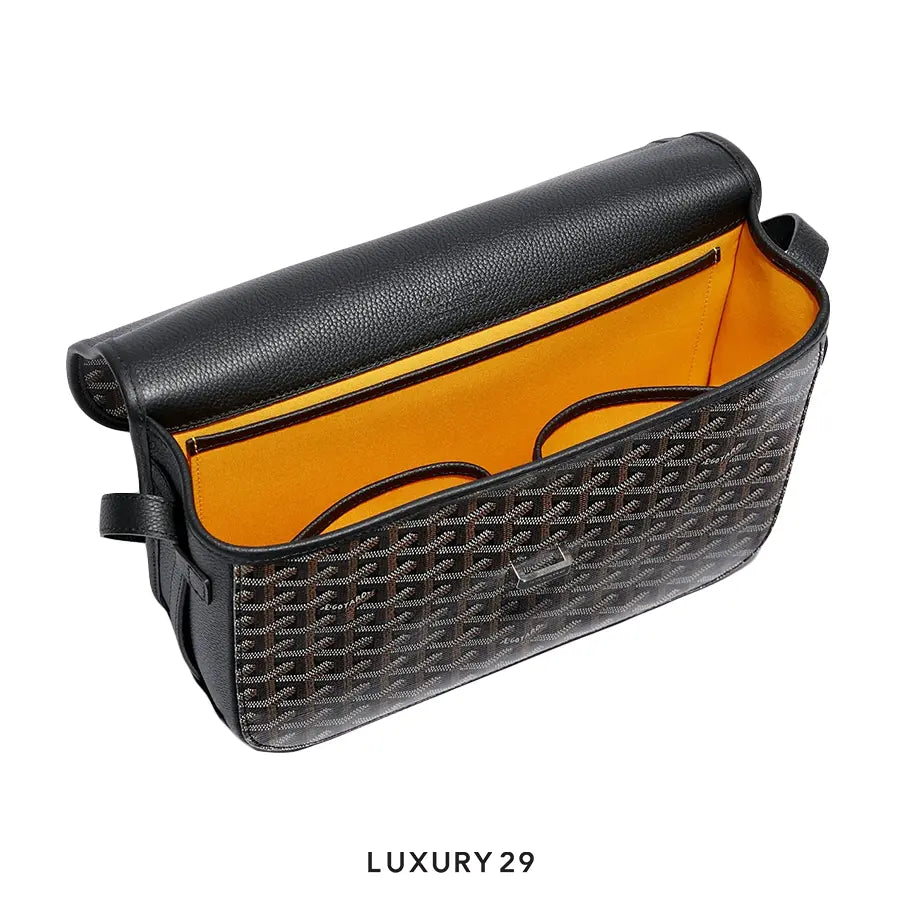 Goyard Belvedere MM Bag Black GOYARD