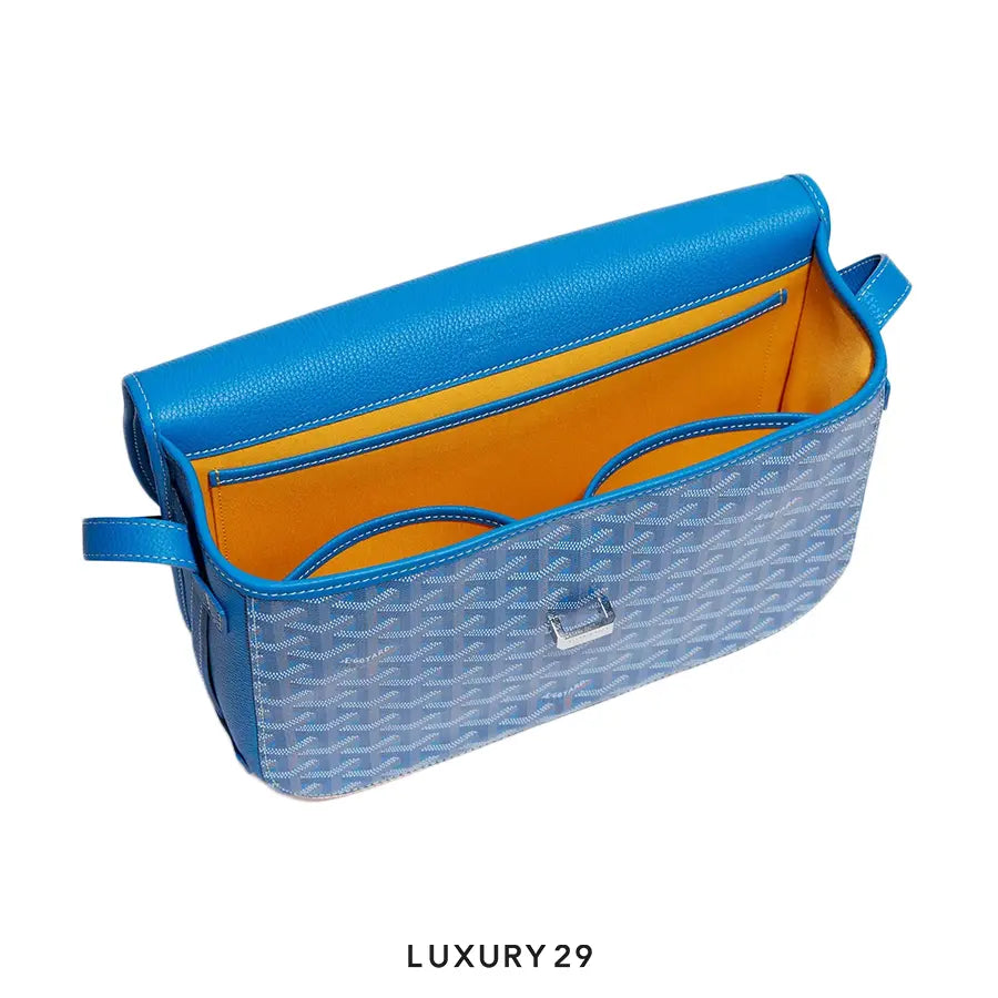 Goyard Belvedere MM Bag Sky Blue GOYARD