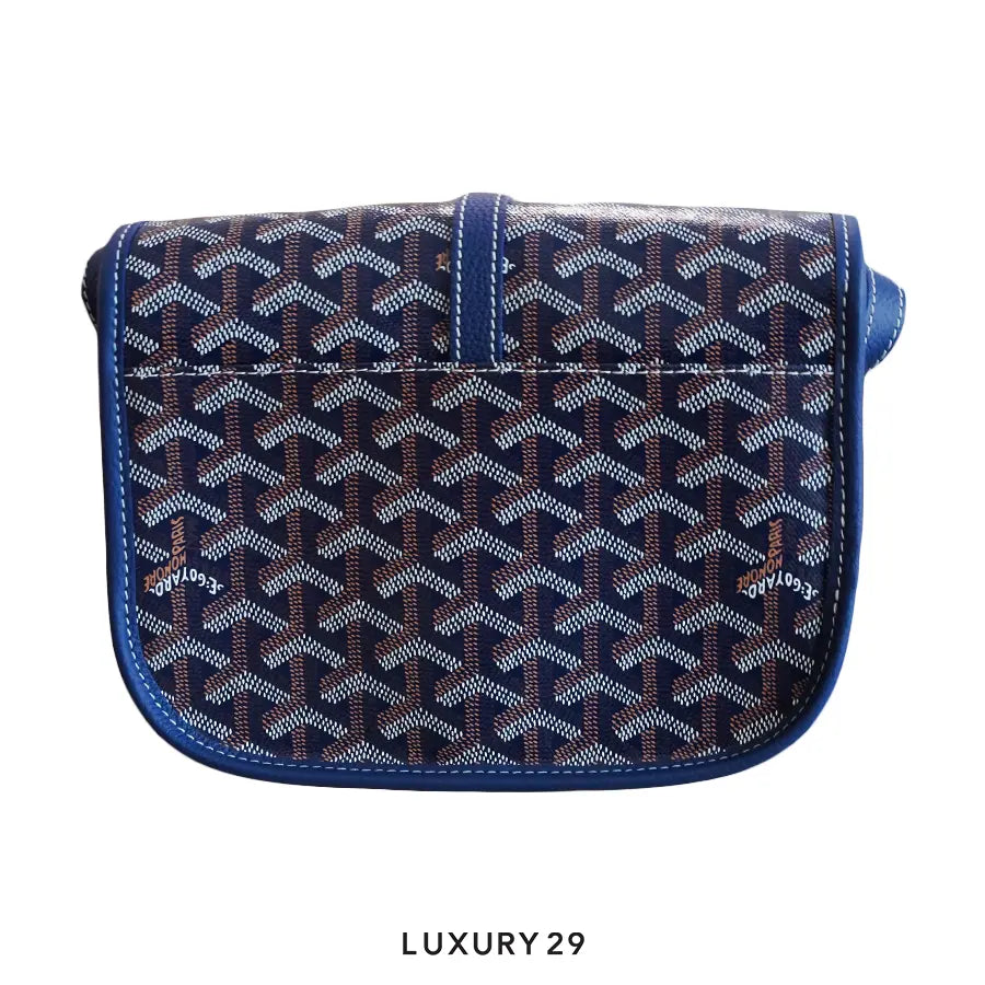 Goyard Belvedere PM Bag Navy Blue GOYARD