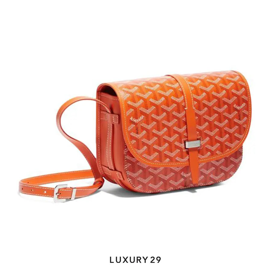 Goyard Belvedere PM Bag Orange GOYARD