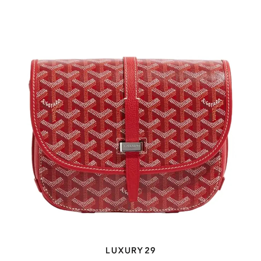 Goyard Belvedere PM Bag Red GOYARD